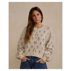 Rylee and Cru Natural Flora Cheyenne Womens Cardigan